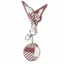 ESPEJO DE CARTERA DOBLE FAZ LLAVERO E/ BO ( 2523-32 / 2523-31 )