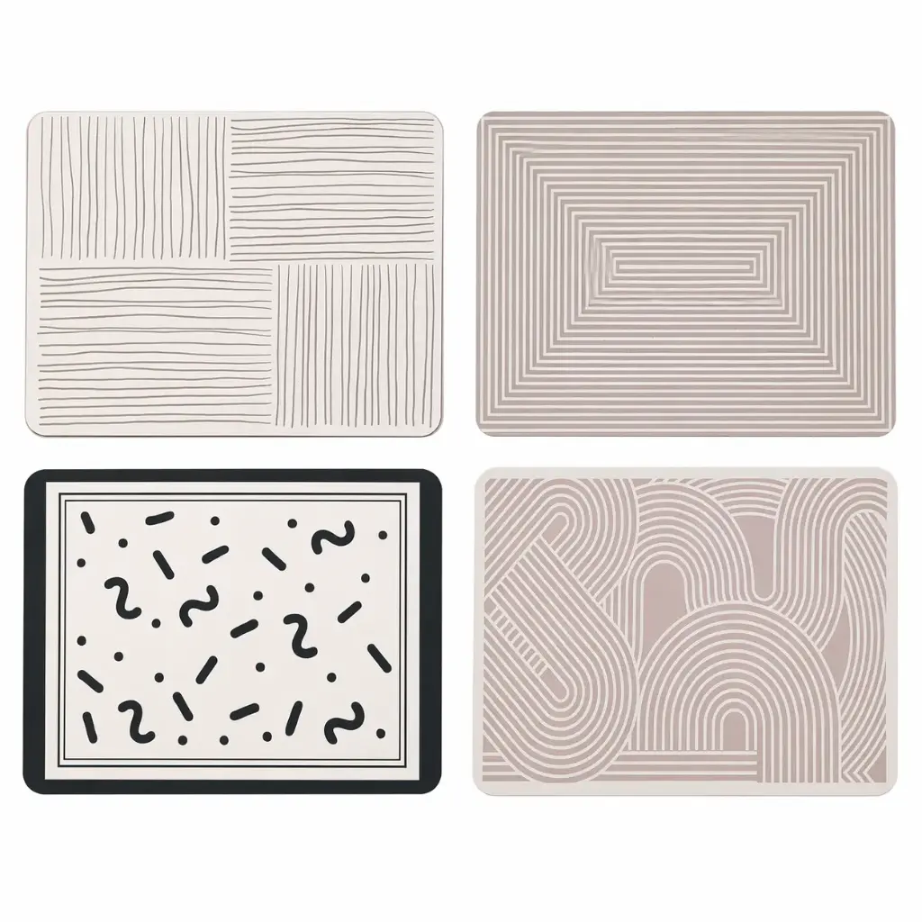 INDIVIDUAL RECTANGULAR DISEÑO 30 X 40CM ( 2567-1A )