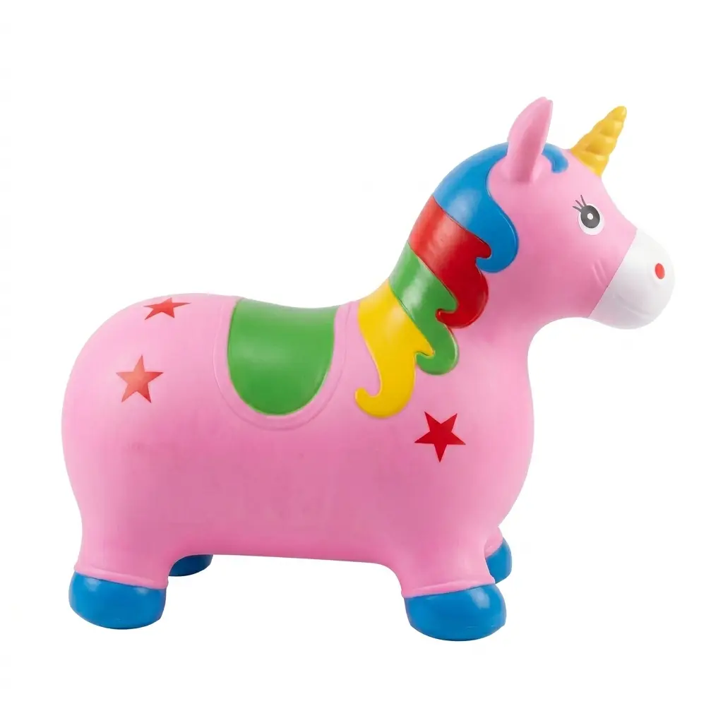 UNICORNIO SALTARIN INFLABLE 65 X 25 X 50CM ( 56111 )