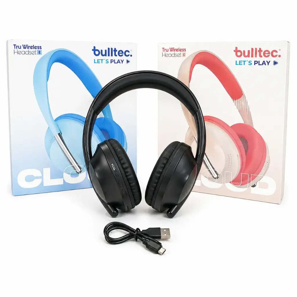 AURICULAR VINCHA BLUETOOTH BULLTEC E/ CJ ( B7233 )