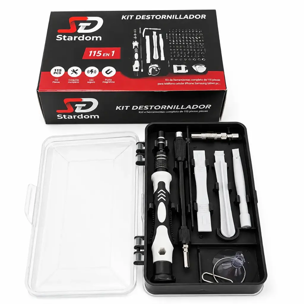 SET DESTORNILLADOR 115 EN 1 E/ CJ ( SD-11510 )