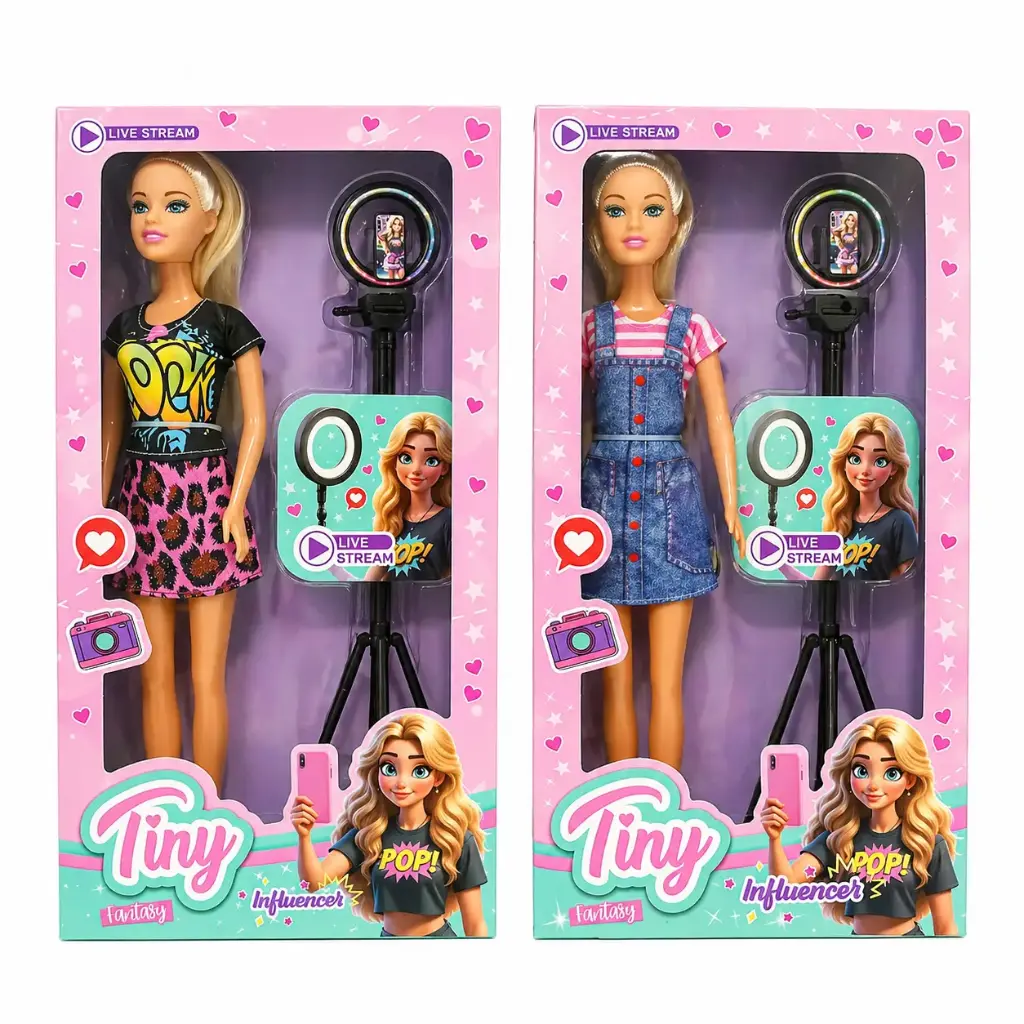 MUÑECA TINY INFLUENCER E/ CJ ( 56650 )