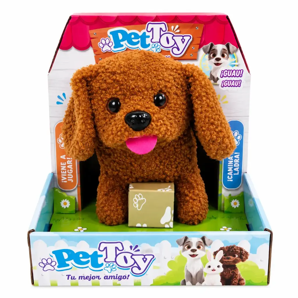 PERRITO PET TOY C/ SONIDO Y MOVIMIENTO E/ CJ ( 57309 )