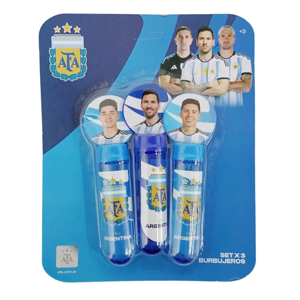 BURBUJERO AFA SELECCION X3 E/ BL ( 57716 )