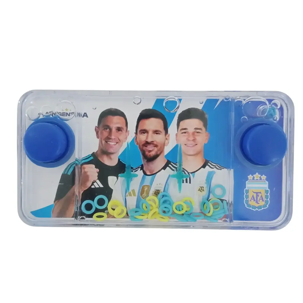 JUEGO DE AGUA SELECCION ARGENTINA 2 BOTONES ( 57496 )