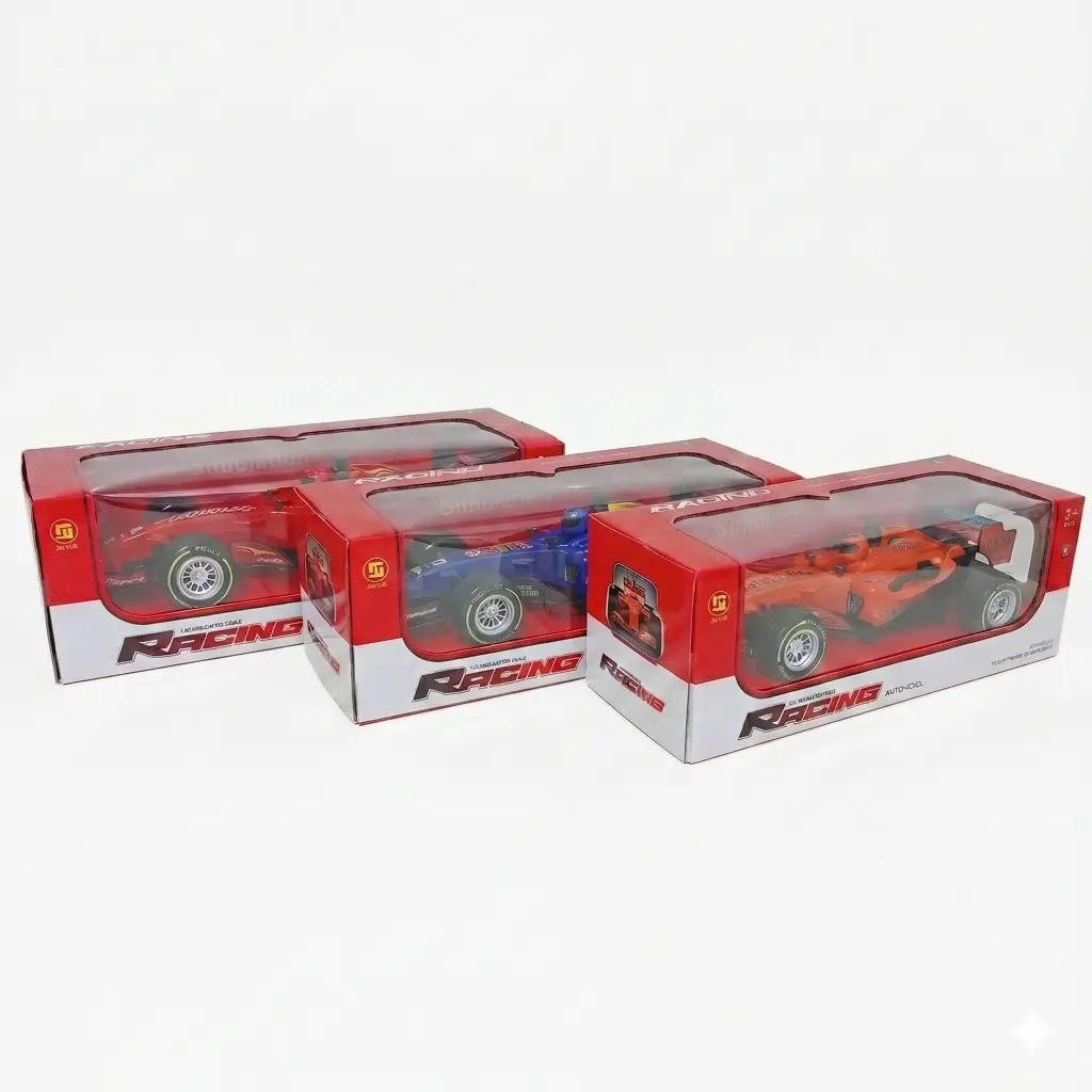 AUTO F1 A FRICCION C/ SONIDO ESCALA 1:14 E/ CJ ( FA74-Z1 )