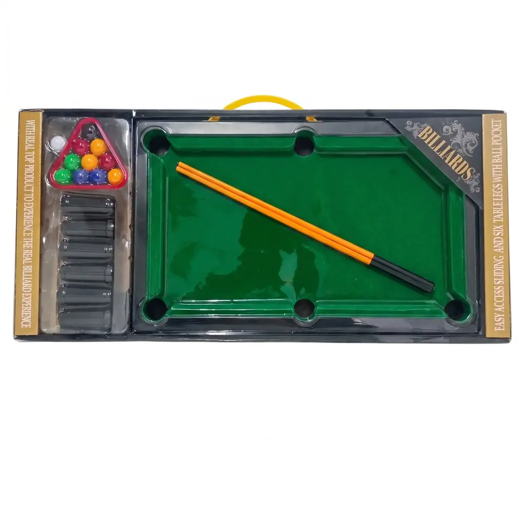 JUEGO DE POOL DE MESA 37 X 23CM E/ CJ ( 2015-2-Z1 )