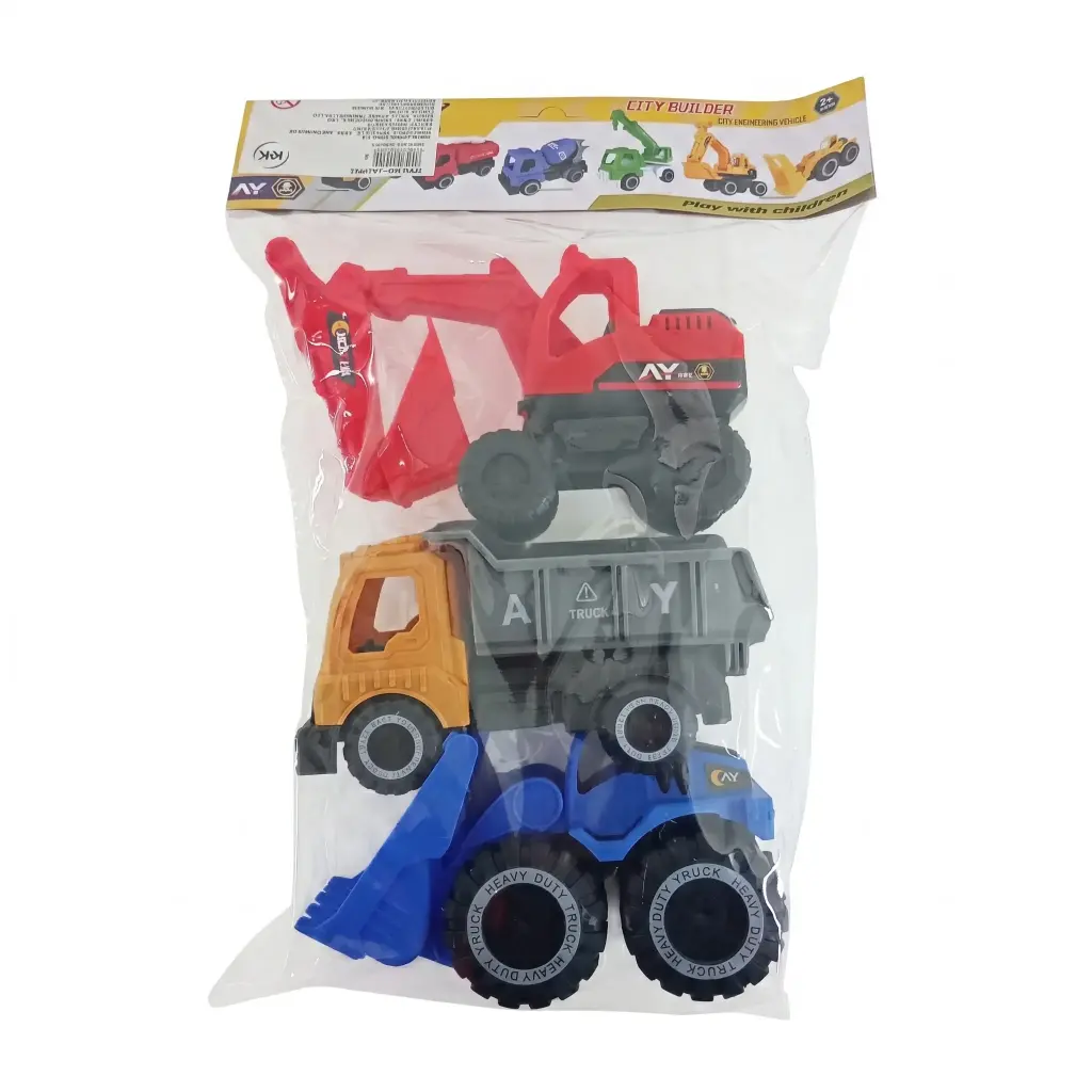 SET DE CAMIONES CONSTRUCCION X3 E/ BO ( SD29952 )