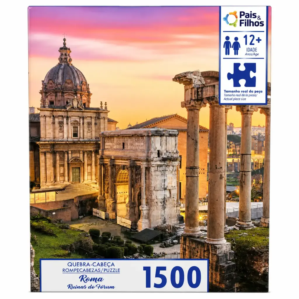 ROMPECABEZAS RUINAS ROMANAS X1500 E/ CJ ( 792472 )
