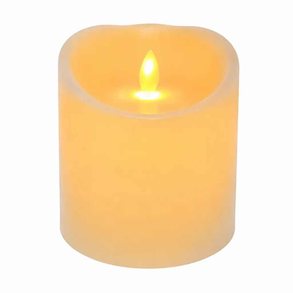 VELA DECORATIVA LED CHICA 10CM E/ CJ ( RM602 )