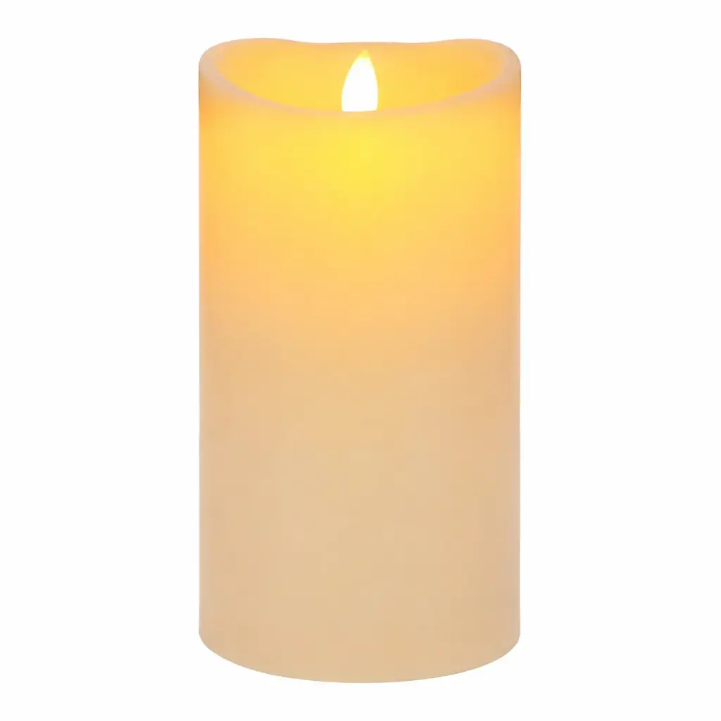 VELA DECORATIVA LED GRANDE 20CM E/ CJ ( RM704 )