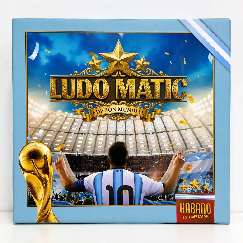 LUDO MATIC EDICION MUNDIAL E/ CJ ( 1005 )