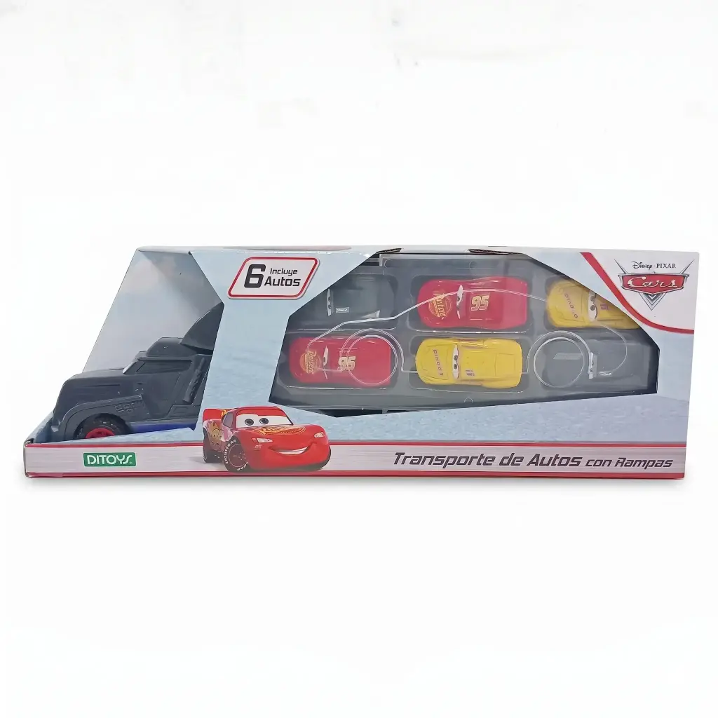 CAMION MOSQUITO CARS C/ 6 AUTOS E/ CJ ( 2105 )
