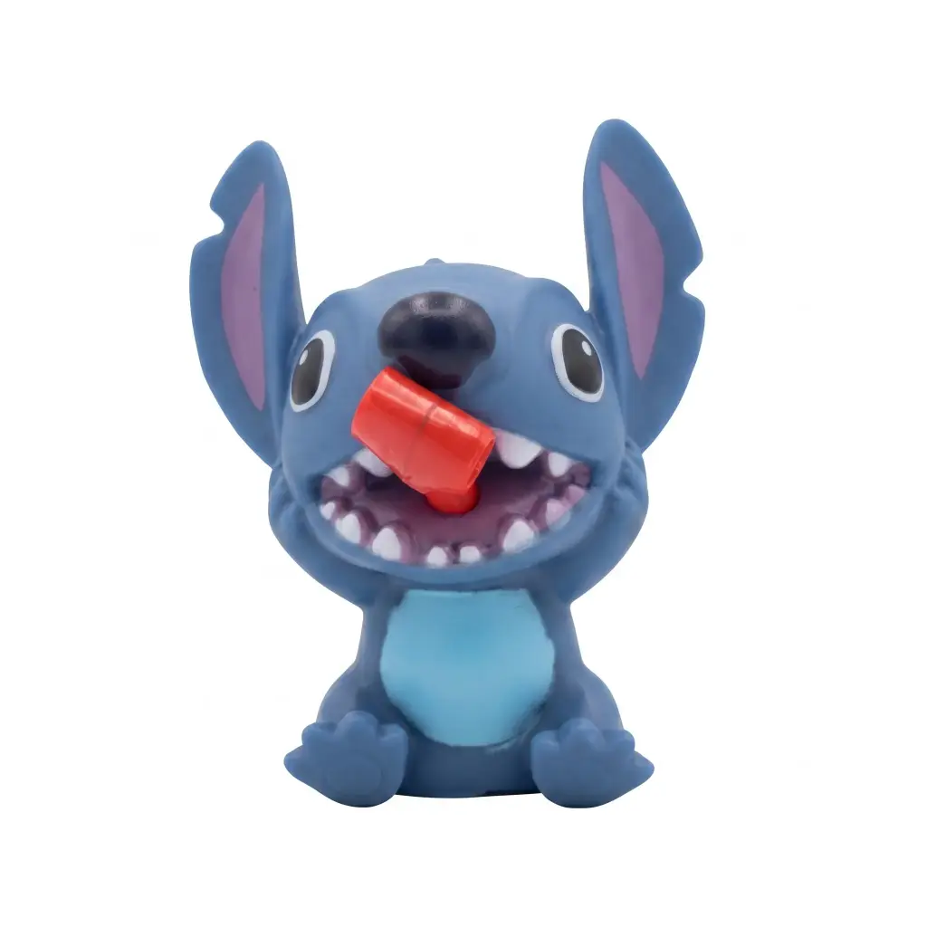 MUÑECO C/ CHIFLE STITCH SACA LENGUA DITOYS 9CM ( 2817 )