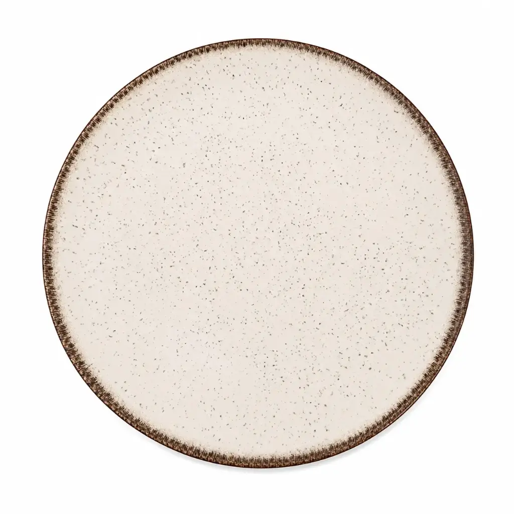 PLATO POSTRE CERAMICA VANILLA 21CM ( 7573-203 )