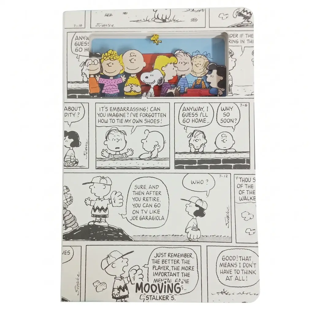CUADERNO MAGIC LAYERS SNOOPY T/ DURA X 70HJS RAYADO ( 1260134 )