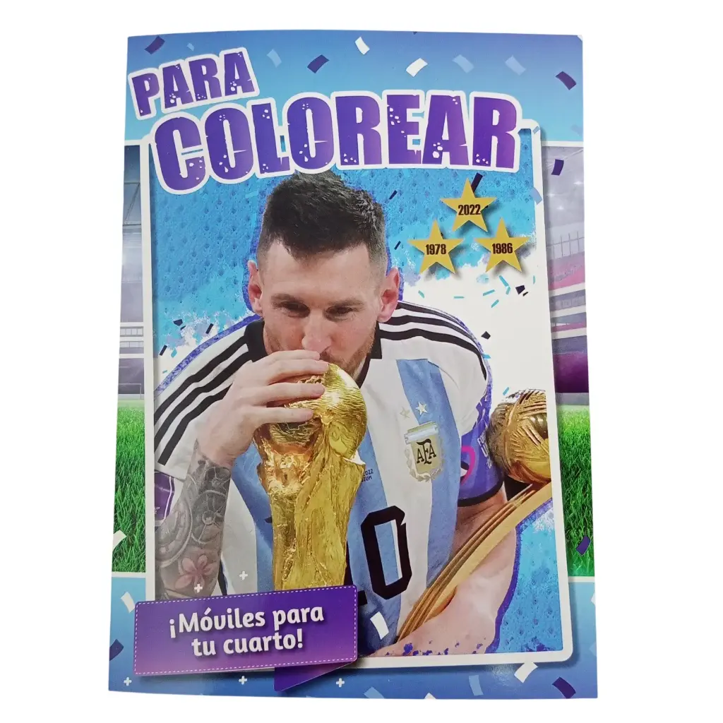&LIBRO P/ COLOREAR MESSI 16HJS ( 1200-2 )