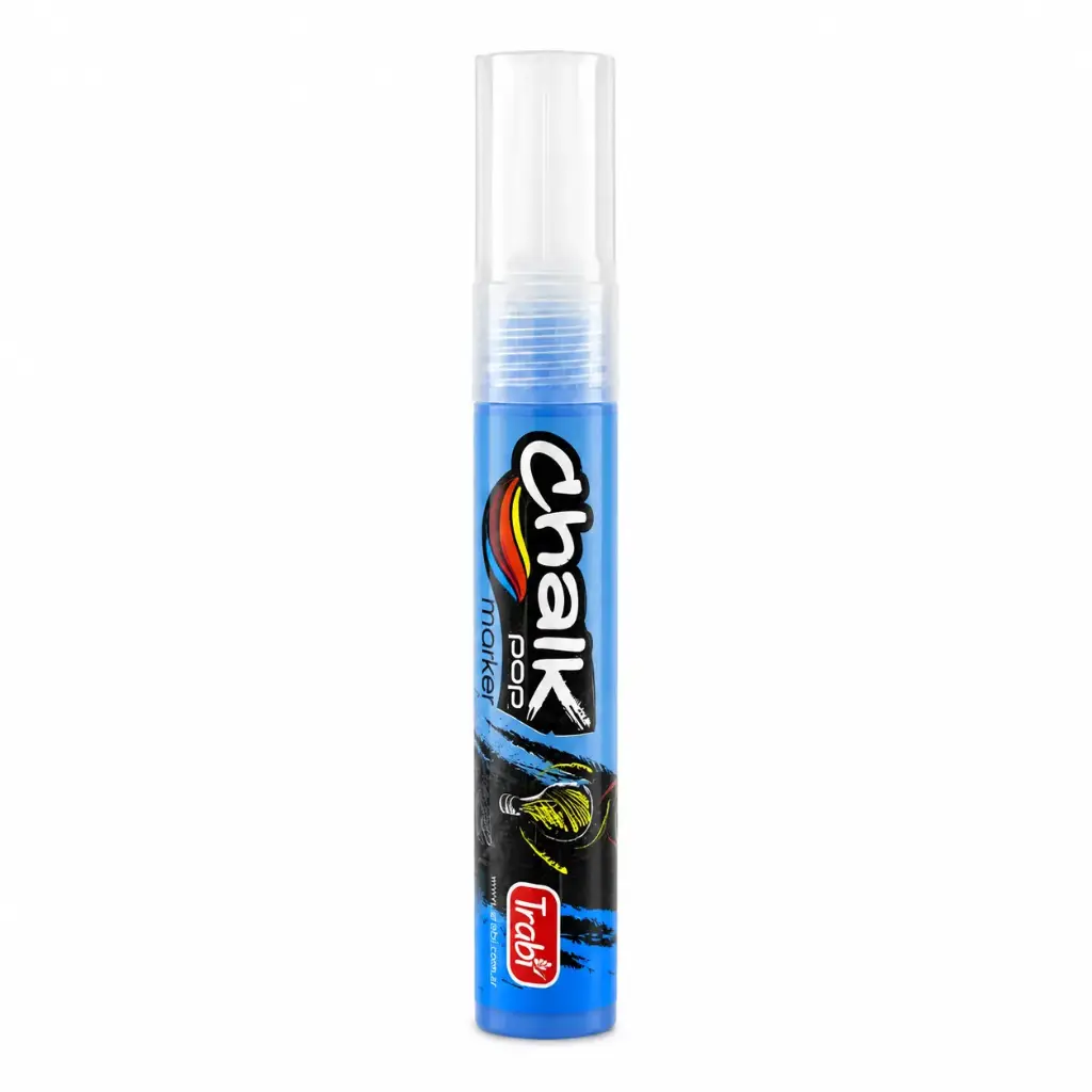 MARCADOR TRABI CHALK GLASS POP CELESTE ( TR36139 )