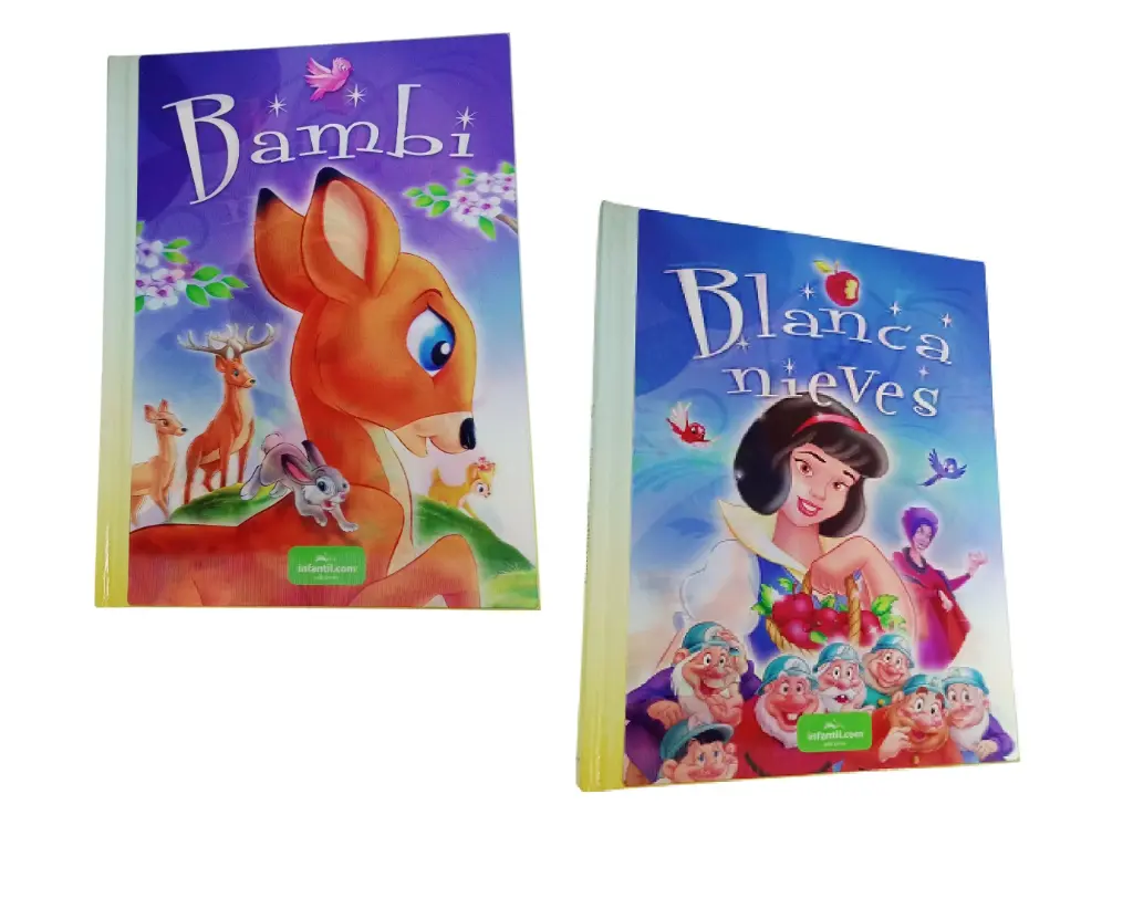 LIBRO CUENTOS MARAVILLOSOS BLANCANIEVES - BAMBI HOLOGRAMA ( 200578 )