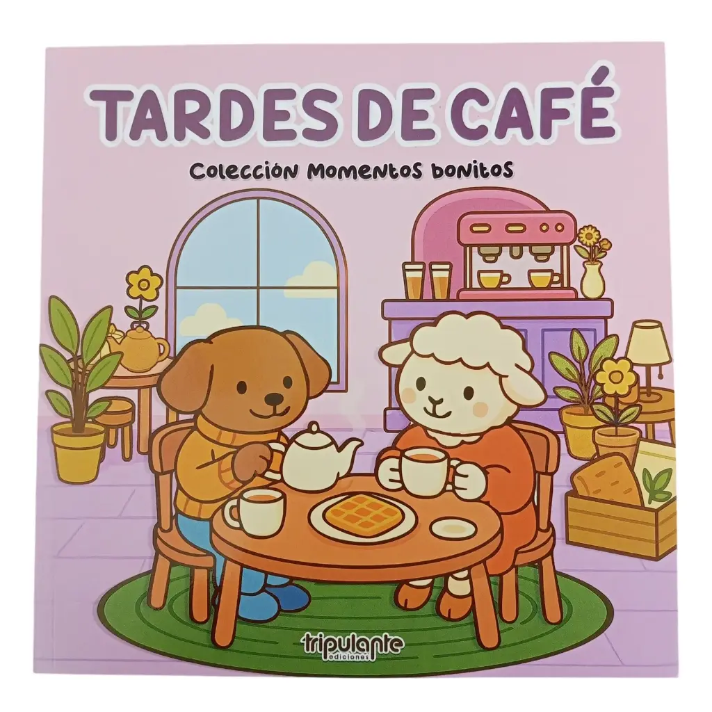LIBRO P/ COLOREAR COLECCION MOMENTOS BONITOS TARDES DE CAFE ( 6748-20-1 )