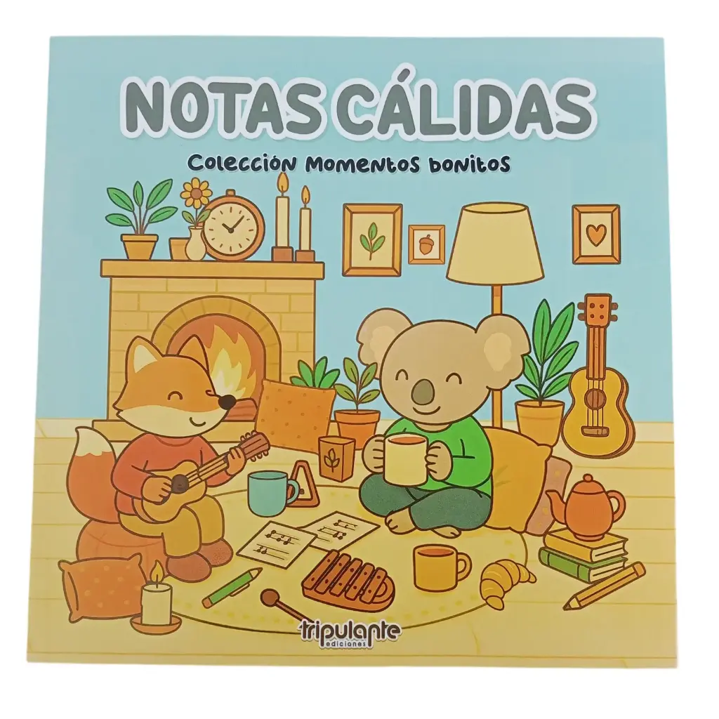 LIBRO P/ COLOREAR COLECCION MOMENTOS BONITOS NOTAS CALIDAS ( 6748-17-1 )