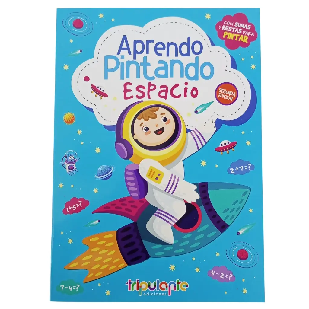 LIBRO P/ COLOREAR COLECCION APRENDO PINTANDO ESPACIO ( 8981-47-5 )