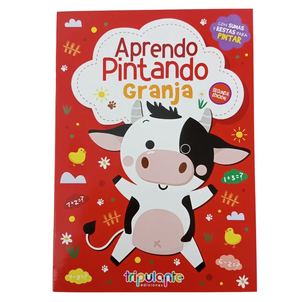 LIBRO P/ COLOREAR COLECCION APRENDO PINTANDO GRANJA ( 8981-48-2 )