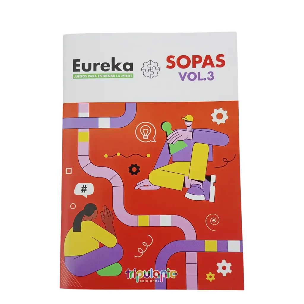 LIBRO COLECCION EUREKA SOPA DE LETRAS VOL. 3 ( 6748-09-6 )