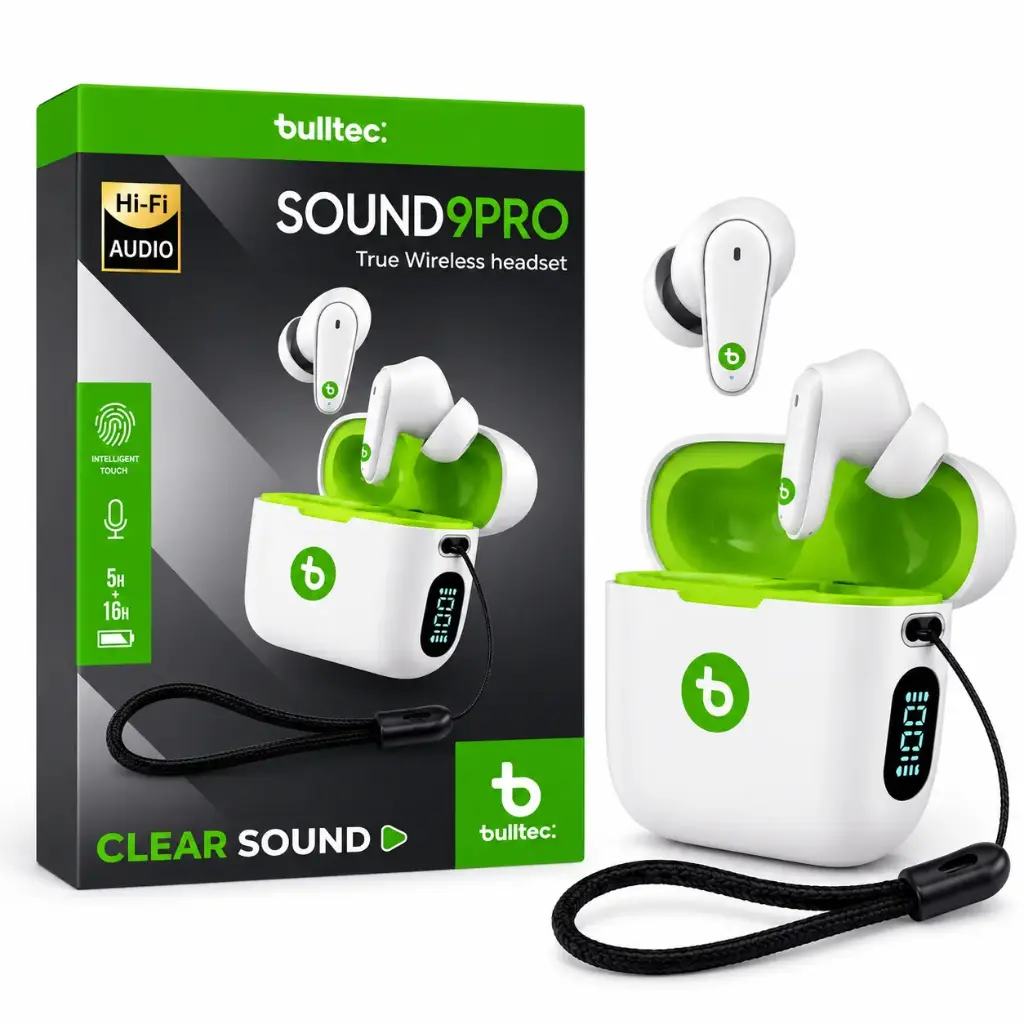AURICULARES INALAMBRICOS BLUETOOTH E/ CJ ( SOUND9PRO )