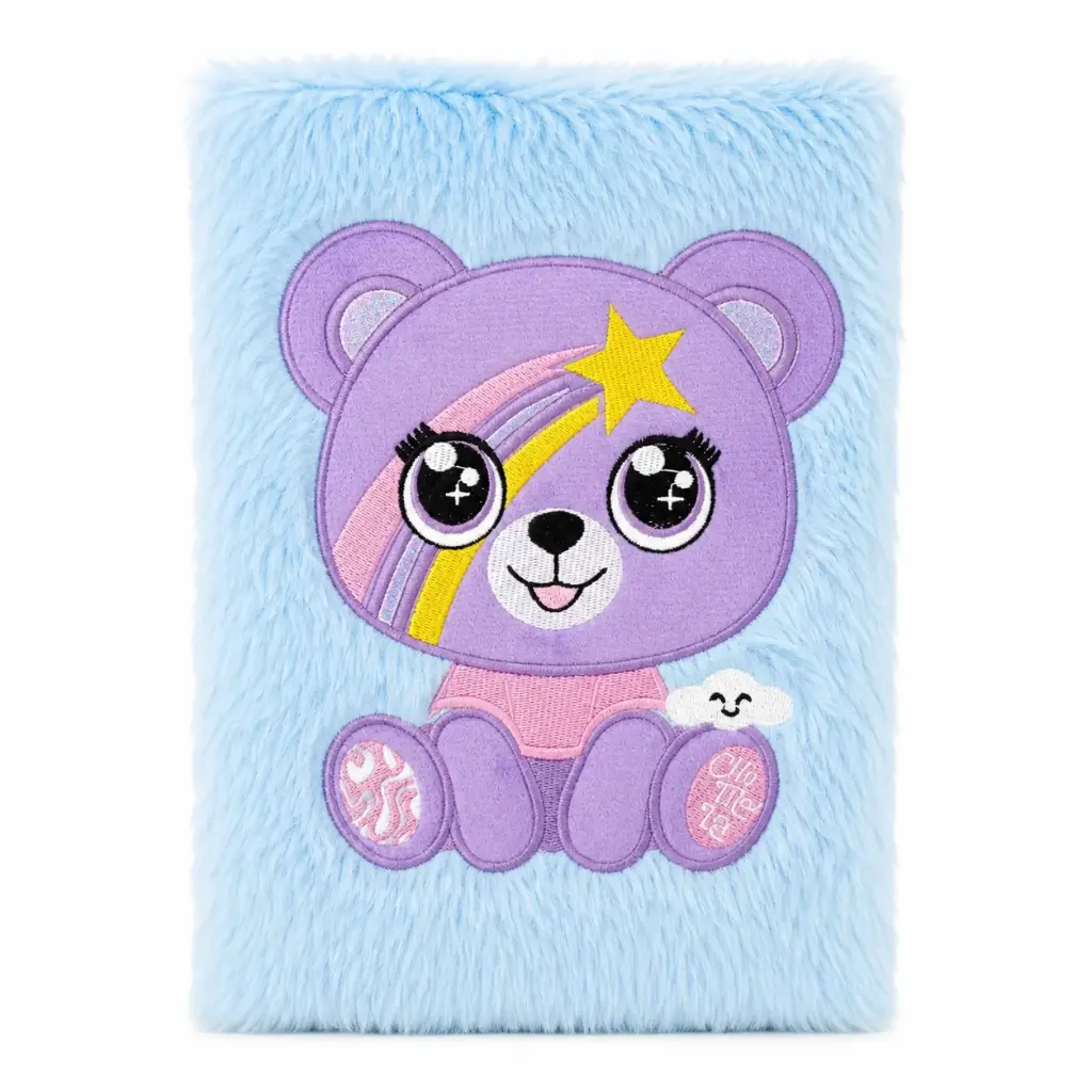 LIBRETA A5 CHIMOLA OSO PELUCHE ( BT227 )