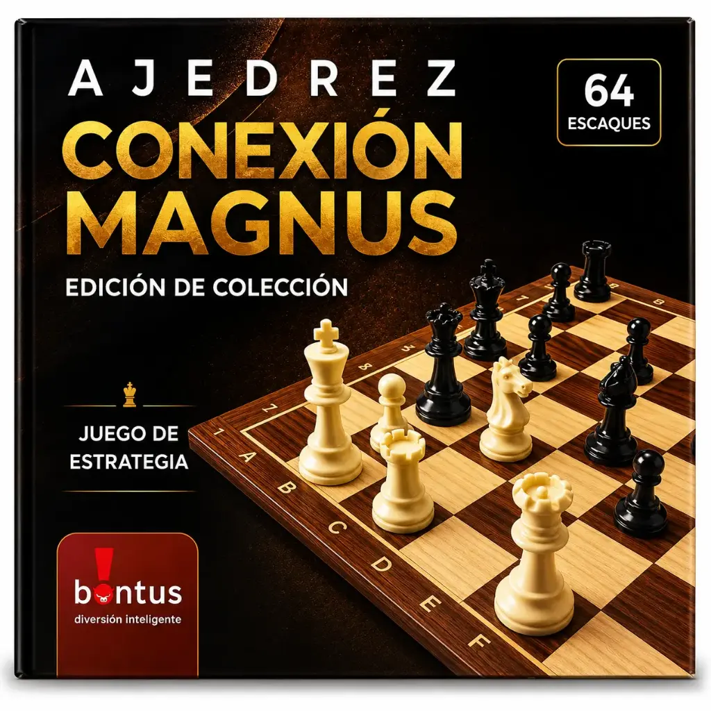 AJEDREZ CONEXION MAGNUS BONTUS E/ CJ ( 134 )