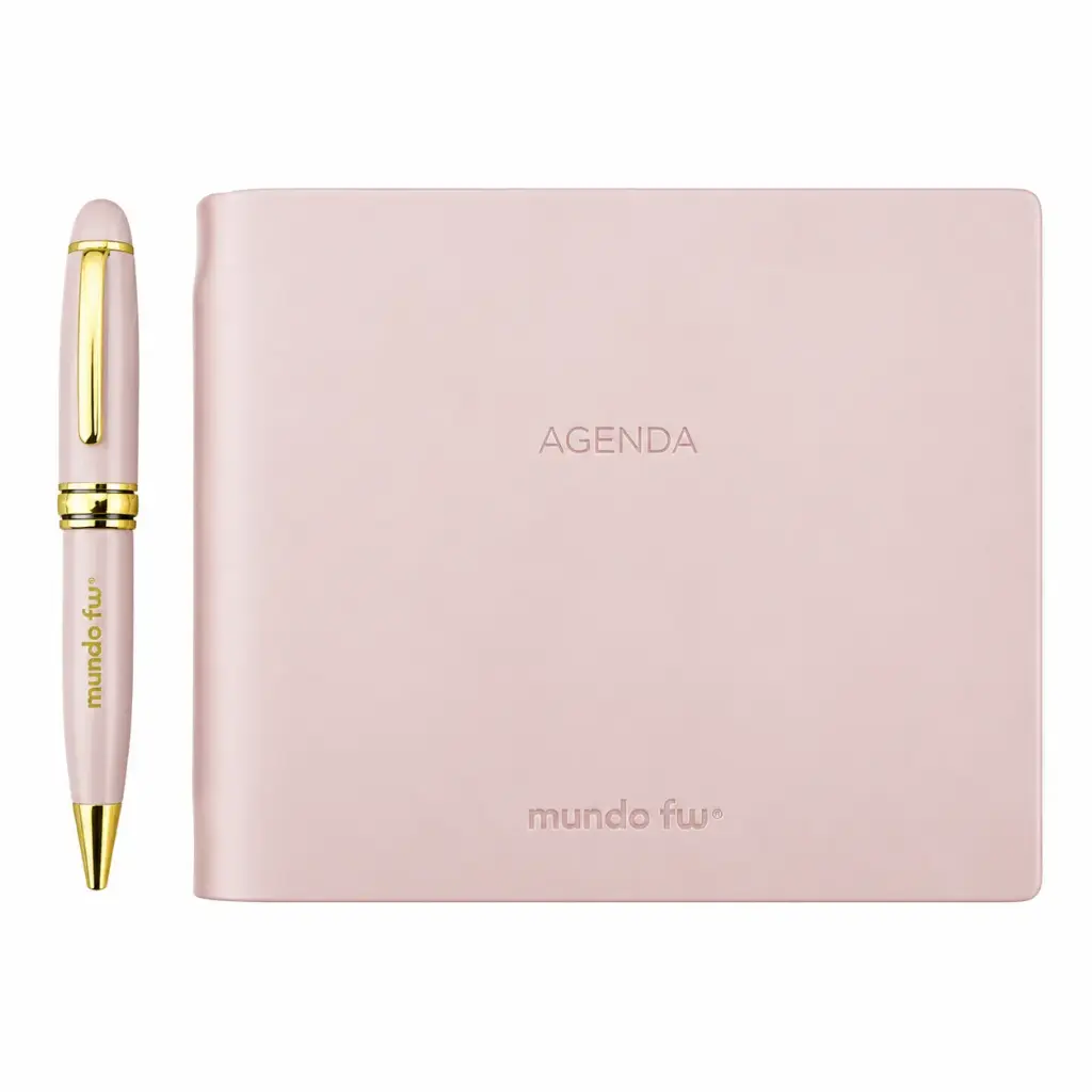 AGENDA PERPETUA MINI C/ LAPICERA FW 2027 10 X 10CM E/ BO ( 203807 )
