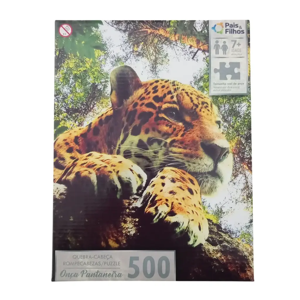 ROMPECABEZAS JAGUAR DEL PANTANAL X500 E/ CJ ( 791674 )
