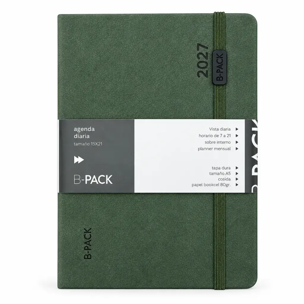 AGENDA DIARIA BPACK RAW FW 2027 15 X 21CM E/ BO ( 203798 )