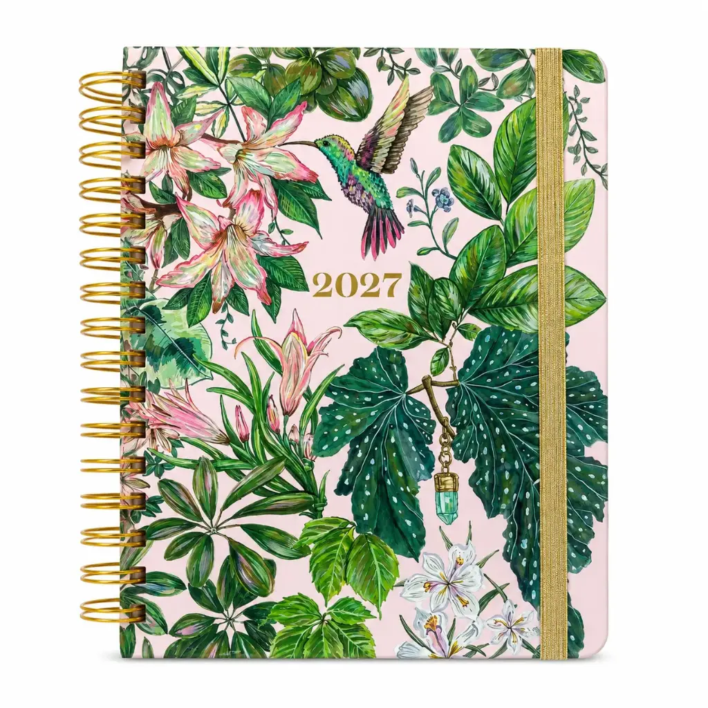 AGENDA DIARIA FLORAL 2027 16.5 X 22CM ( 1414241 )