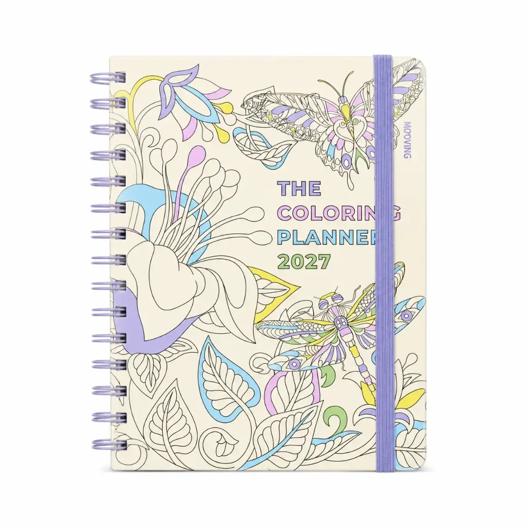 AGENDA SEMANAL COLORING PLANNER 2027 15 X 21CM ( 1404178 )