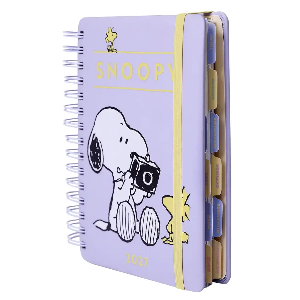 AGENDA DIARIA SNOOPY 2027 14 X 20CM ( 1404134 )