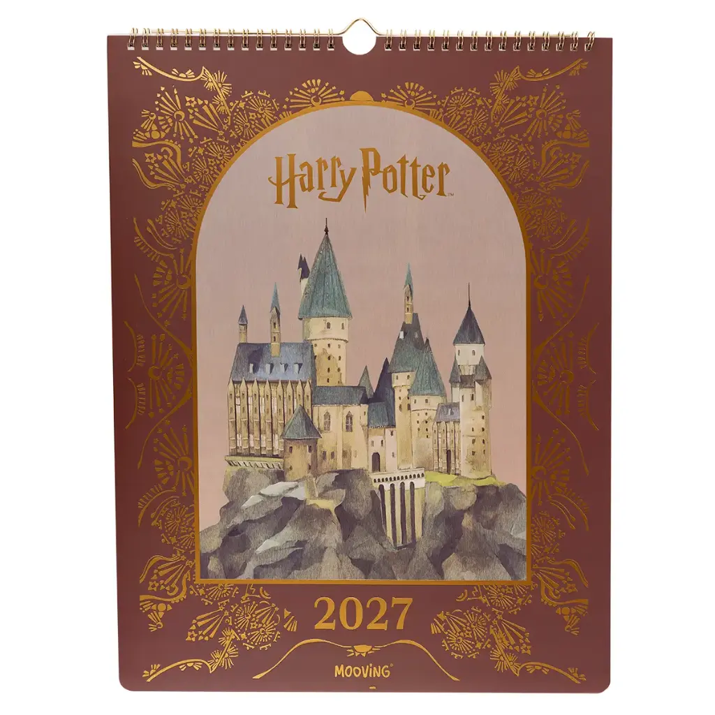 CALENDARIO HARRY POTTER 2027 C/ STICKERS 30 X 40CM ( 1419222 )