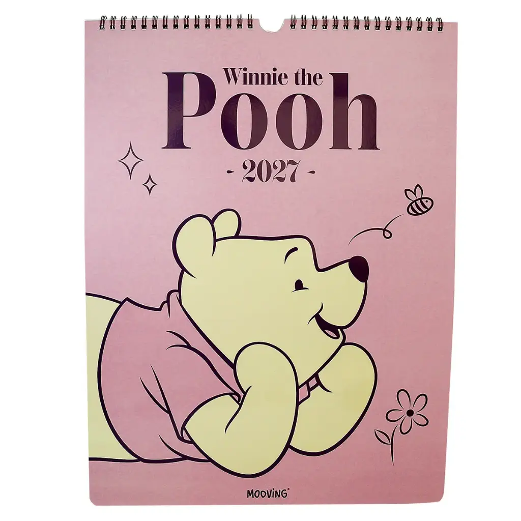CALENDARIO WINNIE THE POOH 2027 C/ STICKERS 30 X 40CM ( 1419122 )