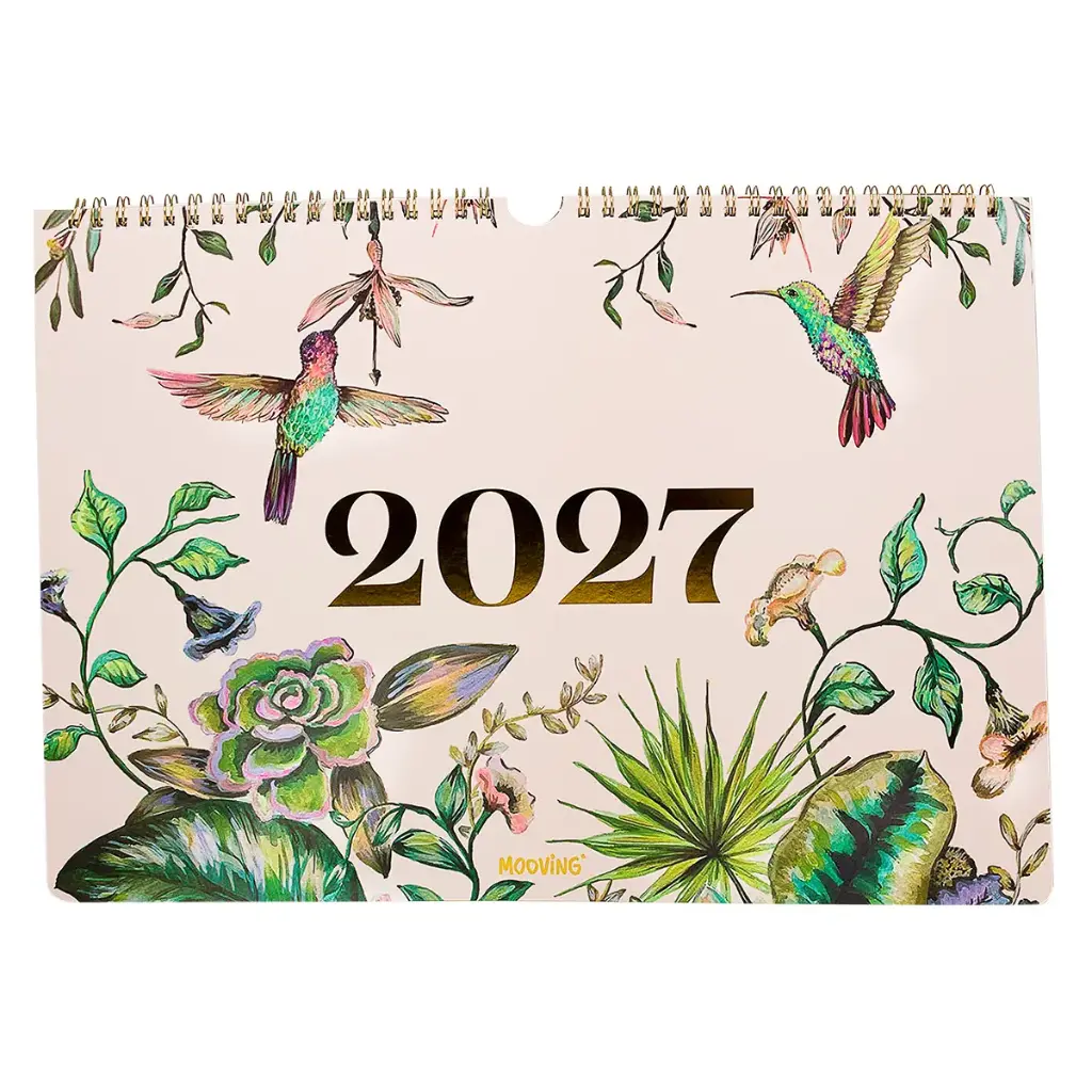 CALENDARIO FLORAL 2027 35 X 25CM ( 1420241 )