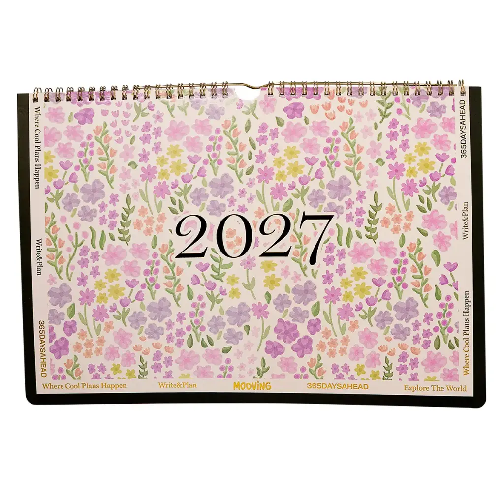 CALENDARIO LIBERTY 2027 C/ STICKERS 35 X 25CM ( 1420102 )