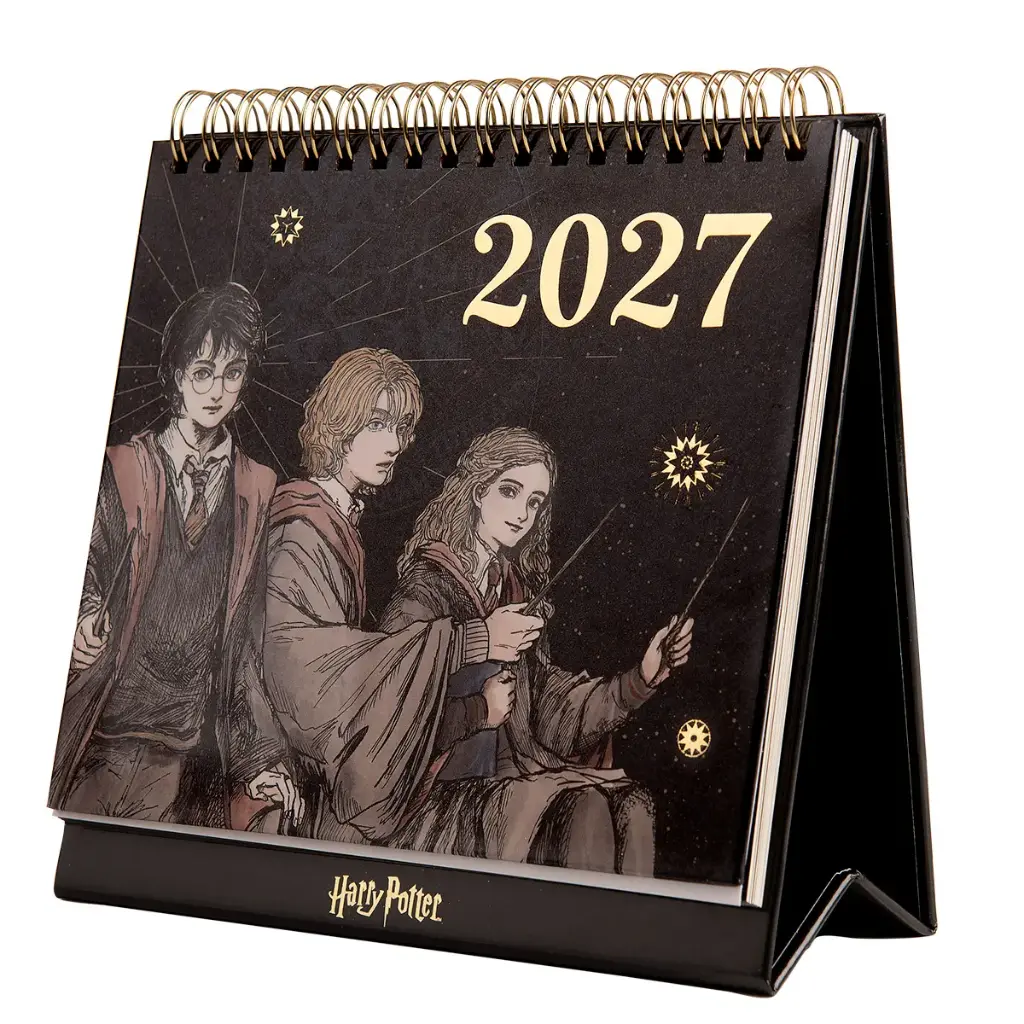 CALENDARIO ESCRITORIO HARRY POTTER C/ STICKERS 2027 ( 1421222 )