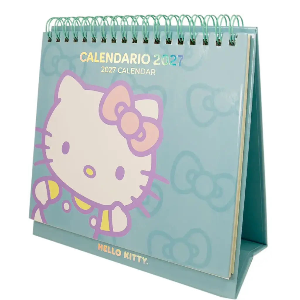 CALENDARIO ESCRITORIO HELLO KITTY C/ STICKERS 2027 ( 1421165 )
