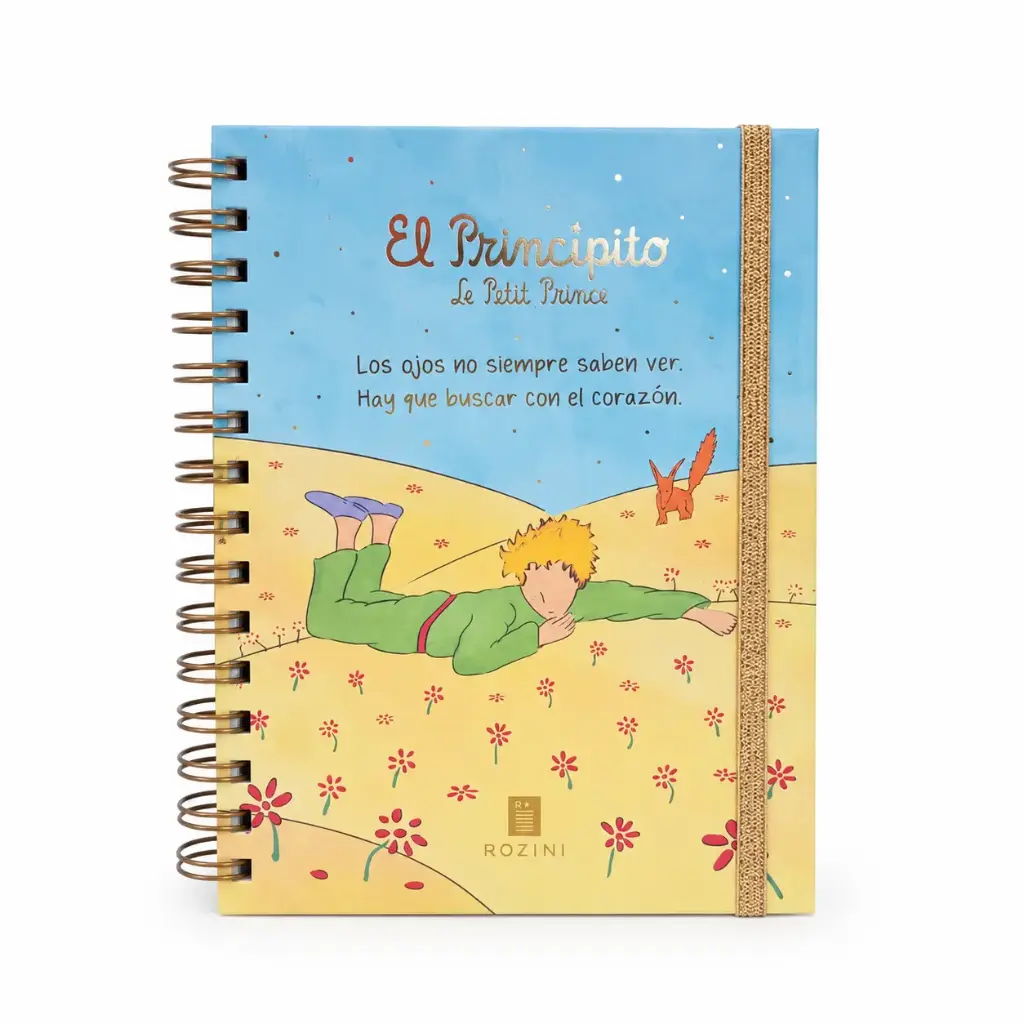 CUADERNO EL PRINCIPITO CLASICO 16 X 21CM T/ DURA ( 450 )