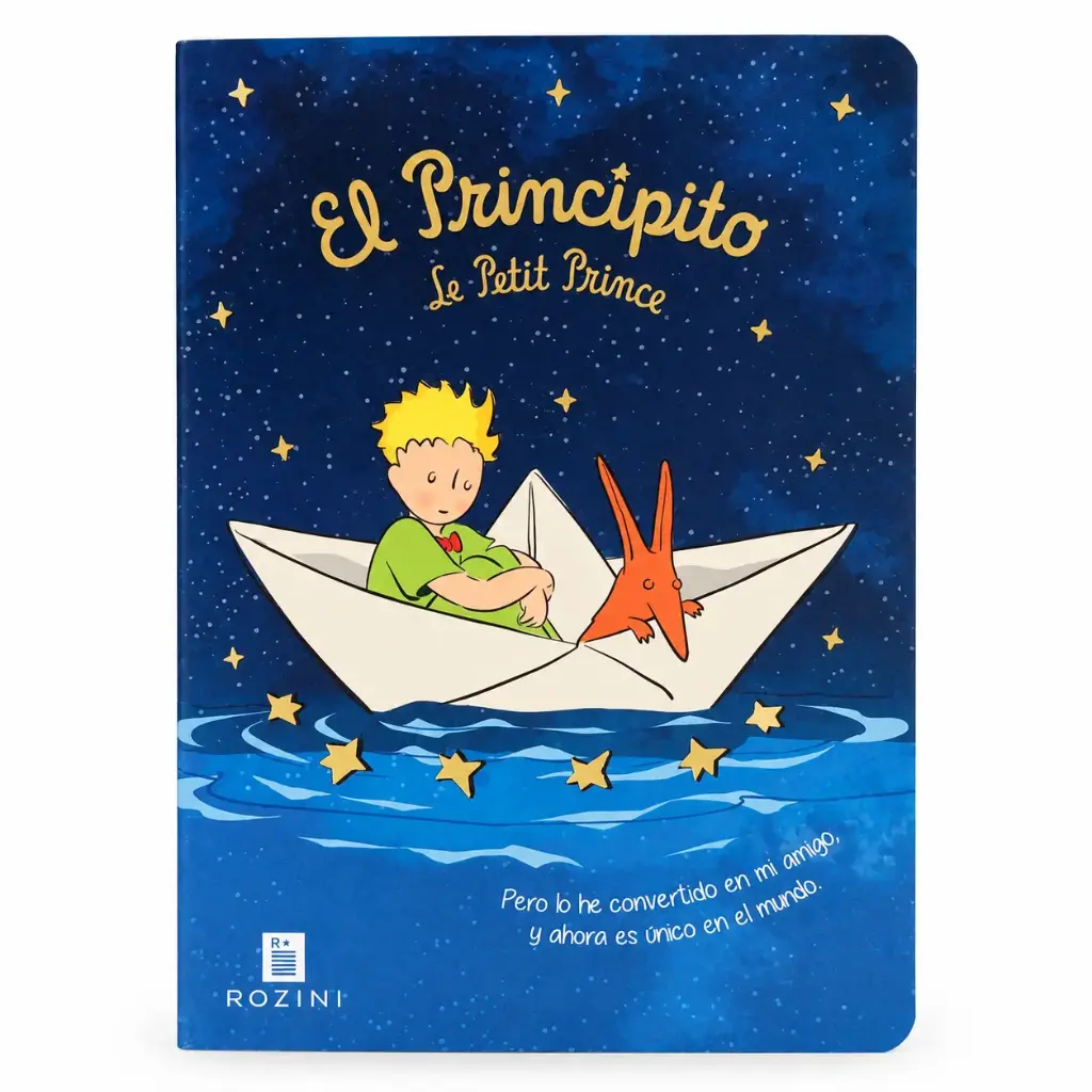 LIBRETA EL PRINCIPITO PUREZA 10 X 15CM T/ FLEXIBLE ( 448 )