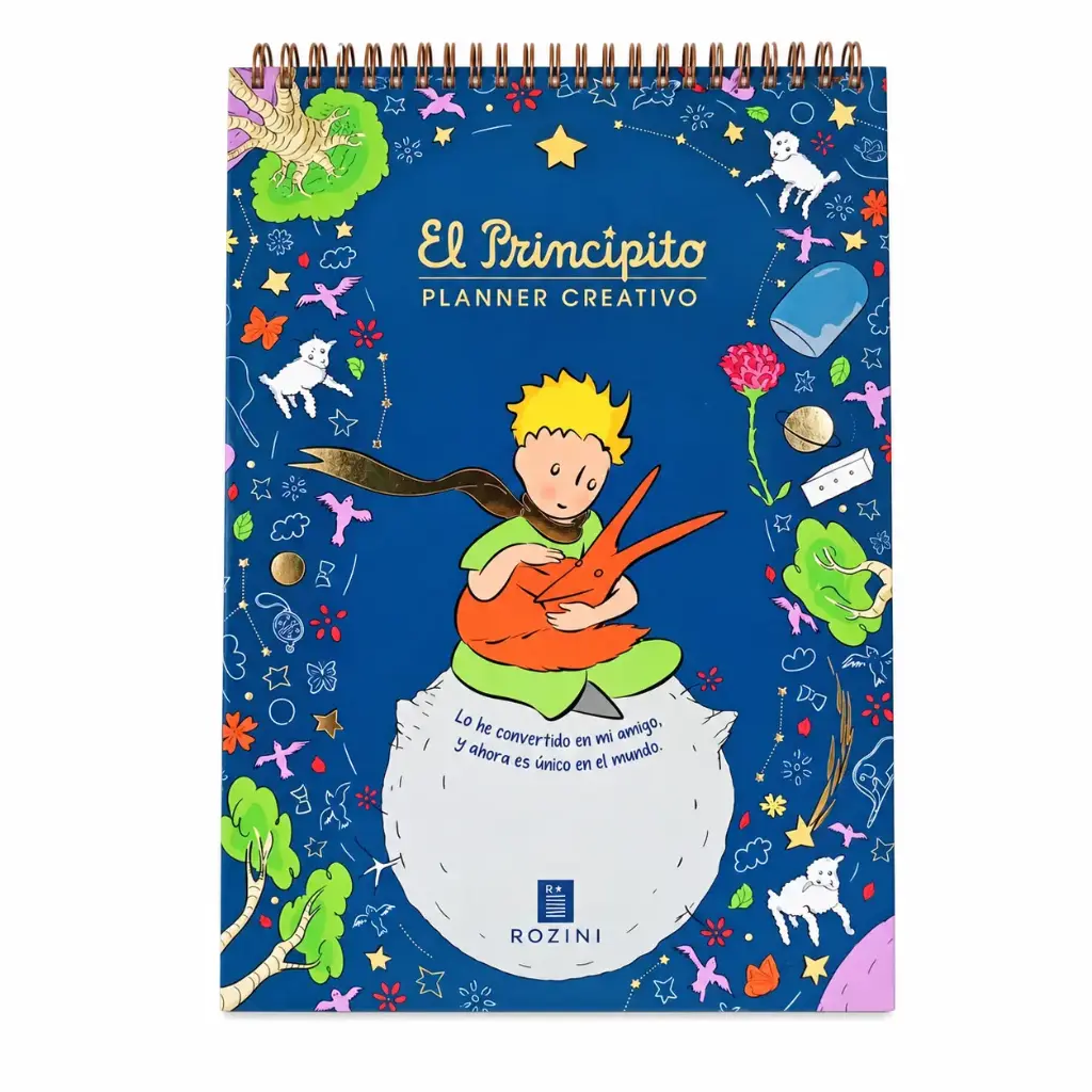 PLANNER CREATIVO EL PRINCIPITO A4 RAYADO ( 449 )