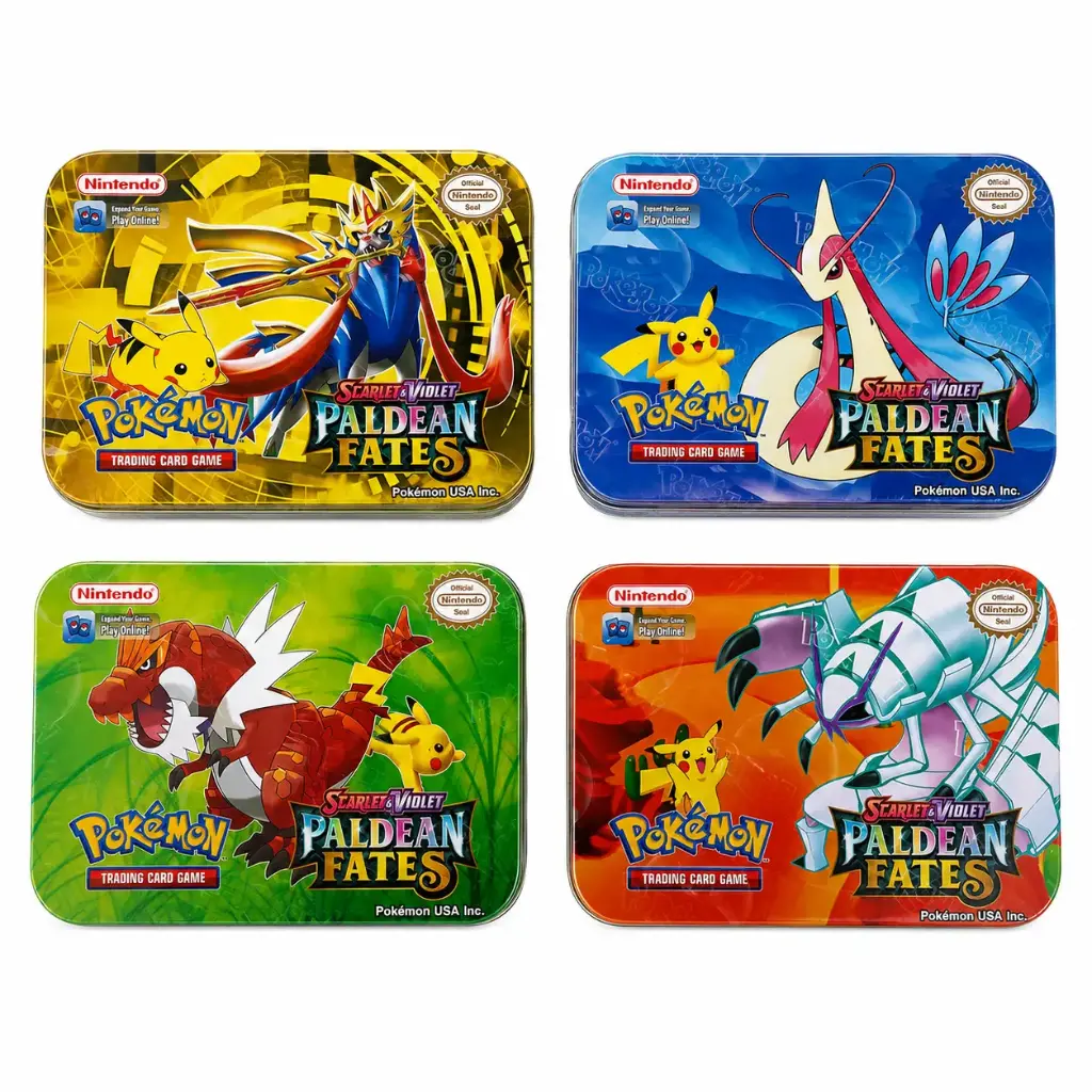 JUEGO DE CARTAS COLECCIONABLES POKEMON E/ LATA ( PK96 )