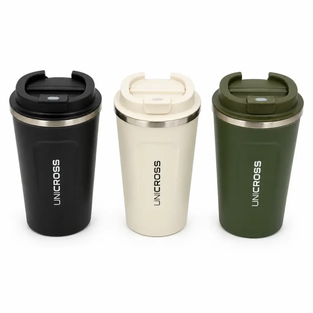 VASO TERMICO ACERO UNICROSS 510 ML E/ CJ ( 62.X1811.1/2/3 )