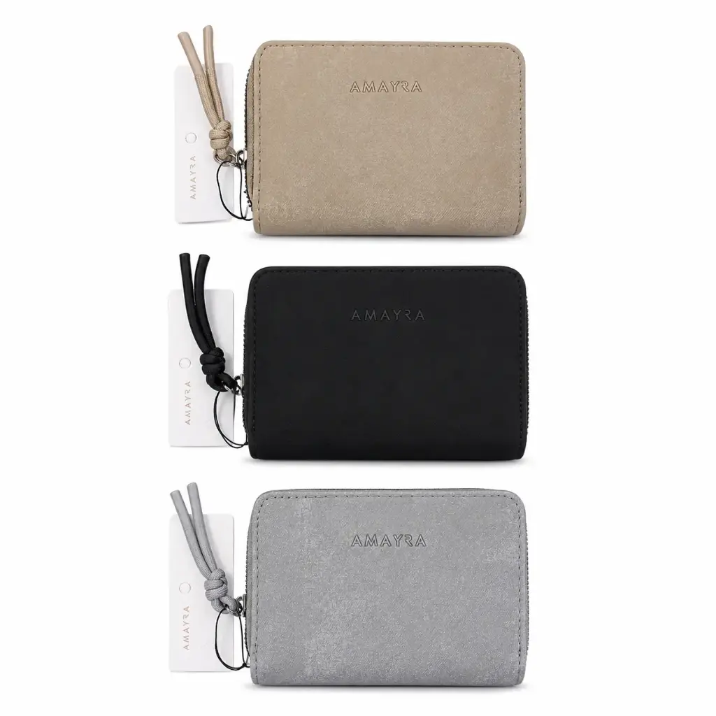 BILLETERA AMAYRA 1 CIERRE 14CM E/ CT ( 67.3500147 )