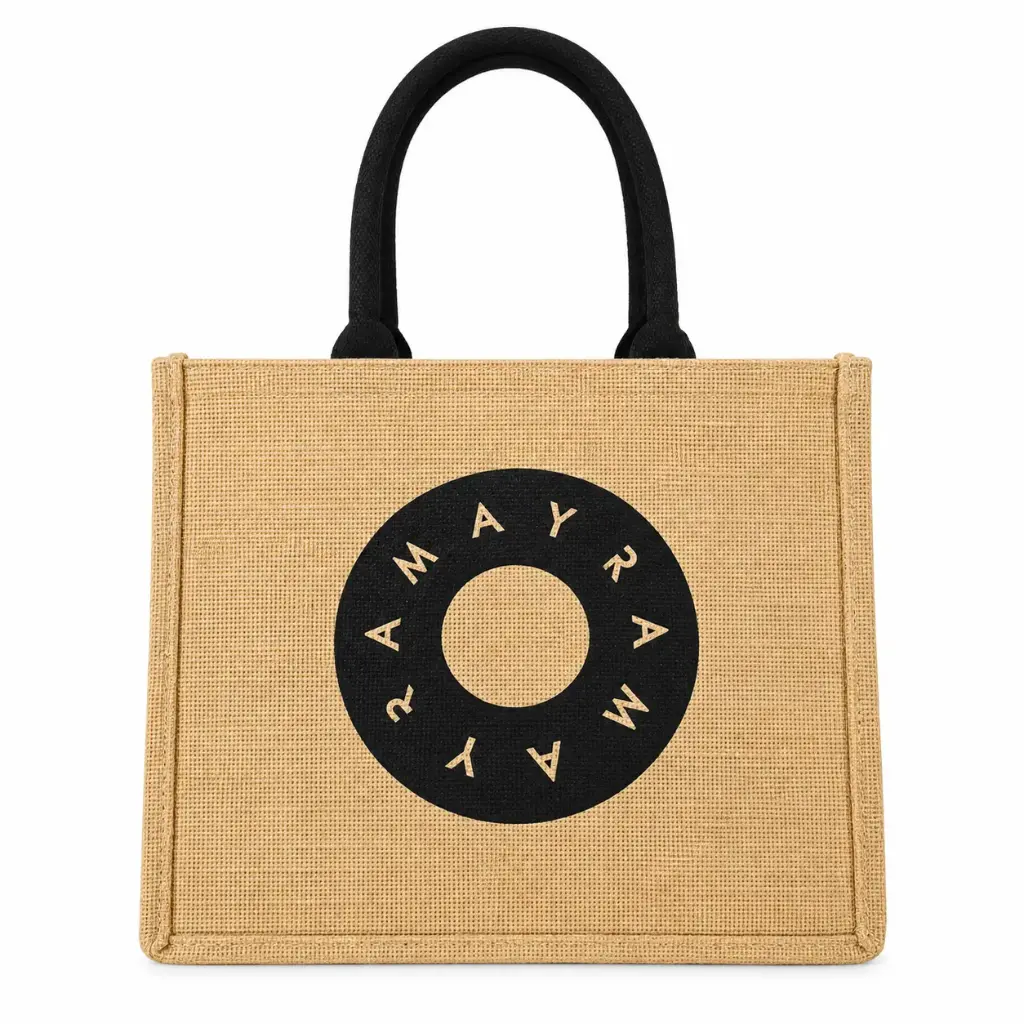 BOLSO PLAYERO BEIGE C/ NEGRO AMAYRA ( 67.47000015 )